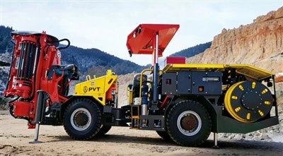 礦用液壓采礦鉆車
